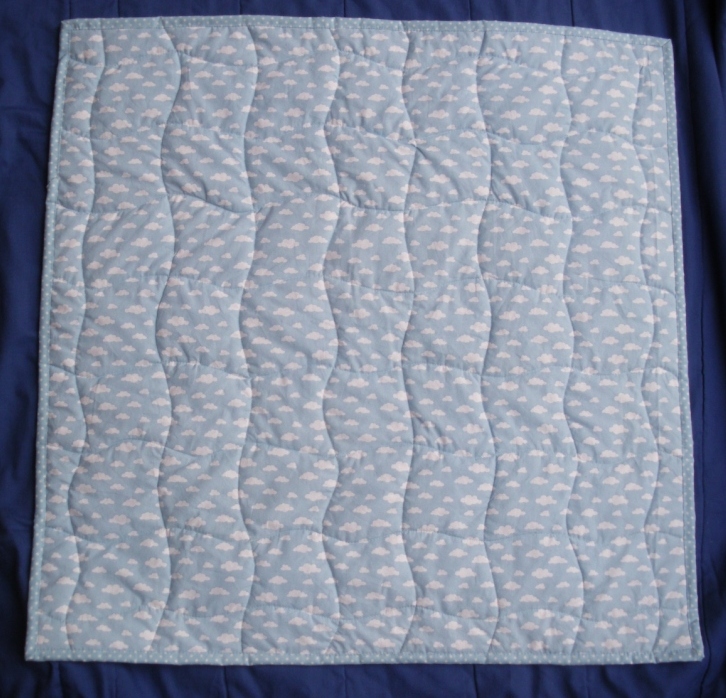 Baby quilt back